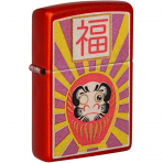 Zippo Daruma Tasarm Krmz akmak