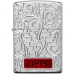 Zippo Armor Deep Carve Parlak Krom akmak 