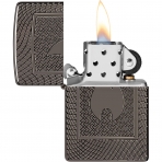 Zippo Armor Alev Desenli akmak