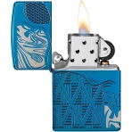 Zippo Armor Mavi Kurukafa akmak