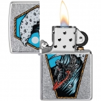 Zippo Reafer Surfer Kurukafa akmak