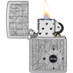 Zippo Topografik Harita akmak