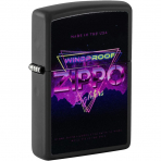Zippo Tabela Tasarm Siyah Mat akmak
