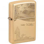 Zippo Asker ve Amerikan Bayra�� �akmak