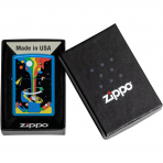 Zippo Kozmik Tasarm Gk Mavisi Mat akmak