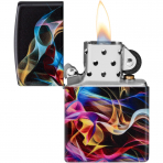 Zippo Soyut Duman Tasarm akmak 