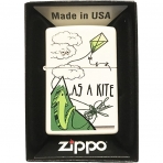 Zippo Beyaz Mat Uurtma akmak