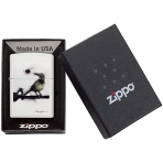 Zippo Beyaz Mat Ku akmak