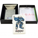 Zippo Beyaz Mat Robot akmak