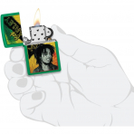 Zippo Bob Marley Yeil akmak