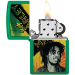 Zippo Bob Marley Yeil akmak