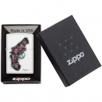 Zippo �i�ekli Tabanca �akmak
