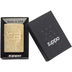 Zippo Altn Kafatas Grnml akmak 