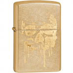 Zippo Altn Kafatas Grnml akmak 