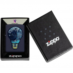 Zippo Lacivert Karanlkta Parlayan akmak