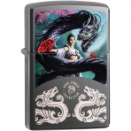 Zippo Anne Stokes Siyah Buz akmak