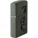 Zippo Kabartmal Timsah Amblemi akmak