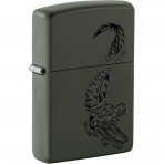 Zippo Kabartmal Timsah Amblemi akmak