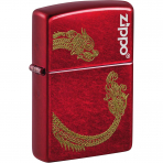 Zippo Golden Dragon Krmz akmak
