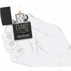 Zippo Float Tasarm Siyah Mat akmak