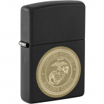Zippo Deniz Piyadeleri Logosu Siyah akmak 