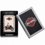 Zippo Harley Davidson akmak (Chrome)