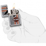 Zippo Harley Davidson Eagle Wings akmak (Turuncu)