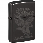 Zippo Harley Davidson High Polish Black akmak