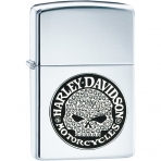 Zippo Harley Davidson Kafatas akmak