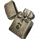 Zippo DPray Amblemi Gm Antika akmak