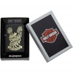 Zippo Harley Davidson Lazerli Kartal akmak