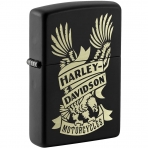 Zippo Harley Davidson Lazerli Kartal akmak