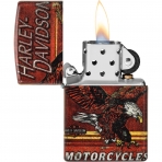 Zippo Harley Davidson Vahi Kel Kartal akmak