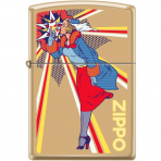 Zippo Pop Art Windy Girl akmak