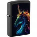 Zippo Renkli Tek Boynuzlu At akmak