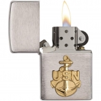 Zippo Usn Chrome akmak