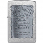 Zippo Jack Daniels Silver Logo akmak 