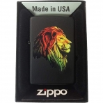 Zippo Jamaika Bayra Logosu akmak