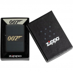 Zippo James Bond Siyah Mat akmak 