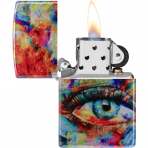 Zippo Renkli Gz akmak 