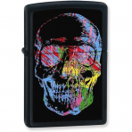 Zippo Skull Siyah Mat akmak