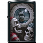 Zippo Uan Hollandal Kafatas akmak