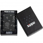 Zippo iek Kafataslar Mat Siyah akmak