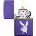 Zippo Playboy Mat Mor akmak