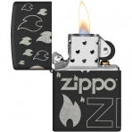 Zippo Black Mat akmak