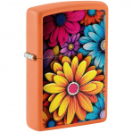 Zippo Flowers Tasarm Turuncu akmak