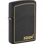 Zippo Kenarlkl Mat Siyah akmak