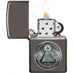 Zippo Kara Buz akmak