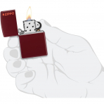 Zippo Klasik Merlot Logolu akmak