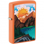 Zippo Sunrise Turuncu Mat akmak